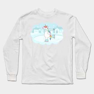 Unicorn Winter Long Sleeve T-Shirt